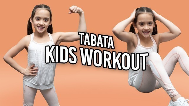 '9 Year Old Leads Tabata Workout For Kids 