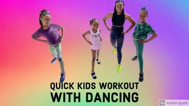 '#kidsexercises #thefloss #kidsfitness Kids Full-Body Workout with Dancing'