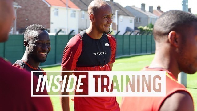 'Inside Training: Energy-sapping bleep tests | Keita, Fabinho & Milner'