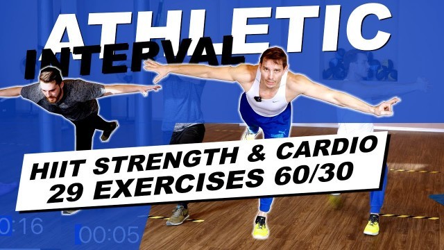 'HIIT Workout Strength and Athletic 29 Exercises 60/30 by Dr. Daniel Gärtner'