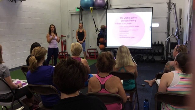 'Artemis Scantalides Presents the \"Science Behind Strength Training\", Female Fitness Formula Workshop'