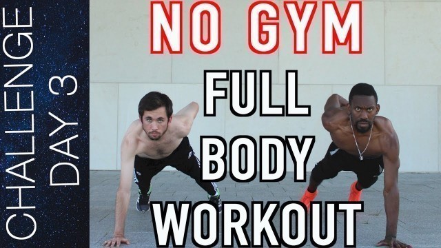 'Day 3: NO GYM FULL BODY WORKOUT – Pro soccer player’s bodyweight workout'