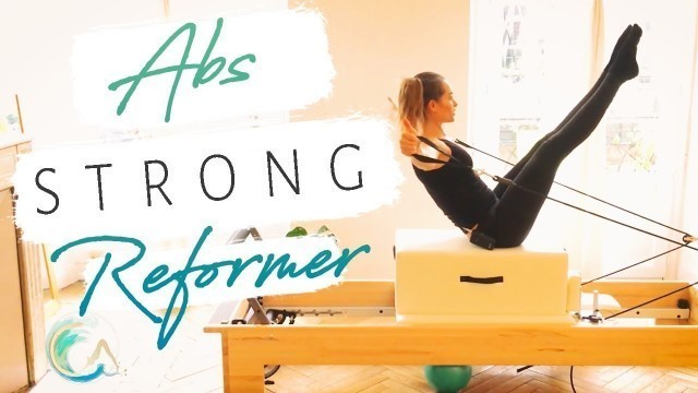 'ABS STRONG Athletic Pilates REFORMER Workout Preview -'