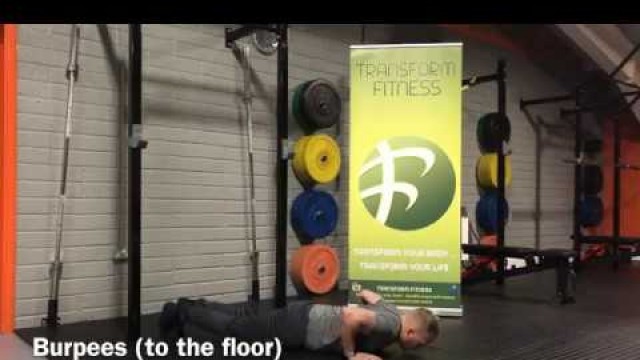 'Transform Fitness - TFL and TFL+ Exercise: Burpees (to the floor)'
