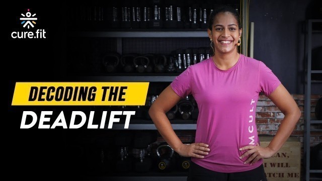'How To Do The Dead Lifts | Cult Fit | CureFit #Shorts'