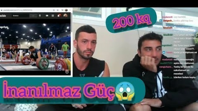 'Ege Fitness \"Dmitry Klakov\" izliyor | Hiç zorlanmadan 200kq kaldırdı'