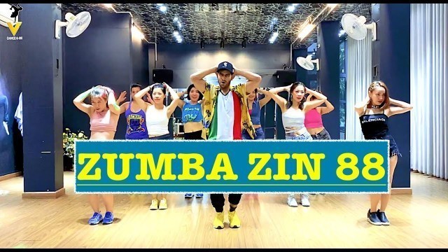 'Zumba Zin 88 | TKN | ROSALÍA & Travis Scott | Easy Zumba Dance Workout | Vishal Choreography'