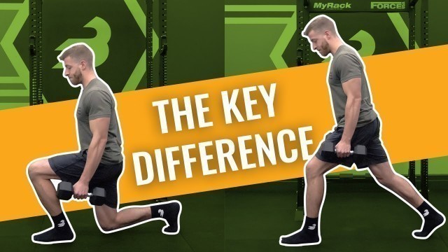 'Lunge Vs Split Squat — The REAL Difference'