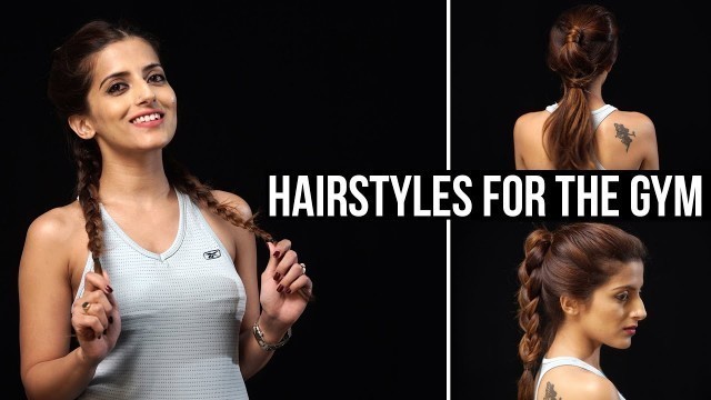 'Cute & EASY Hairstyles For The Gym | Sporty/Athletic/Workout Hairstyles'