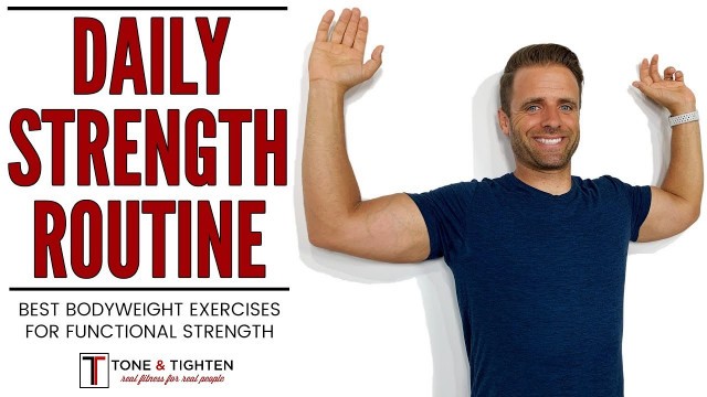 'Daily Strength Training Workout Routine | Improve Functional Strength'