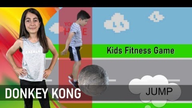 'DONKEY KONG - Kids Fitness Activity Game At Home. Coach Ali'