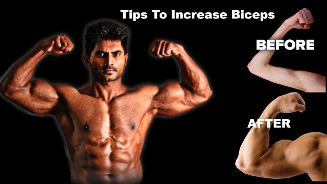 'Simple Tips To Increase Biceps In Telugu For Beginners || Fitness Tips   Venkat Fitness'