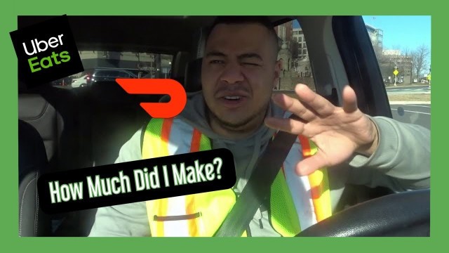 'How Much did I make This Week? Uber Eats And DoorDash Saturday, Jan 23 (Multi App Side Hustle Vlog)'