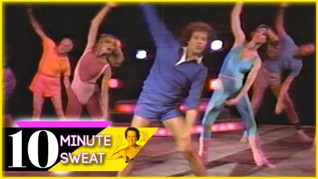 '10 Minute Sweat w/ Richard Simmons - Part 3 Workout and WARM UP'