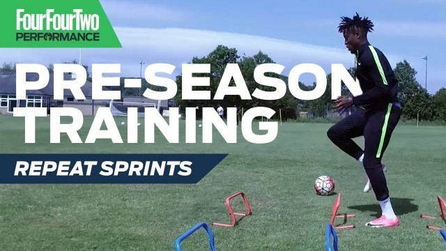 'Pre-season training | Week 2 | Repeat sprint drill'