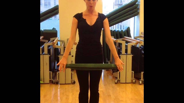 'Quick Posture Fix & Shoulder Joint Opener. Fit and Feminine:Silk Moves.'