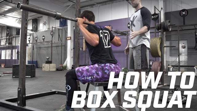 'How to Box Squat PROPERLY!'