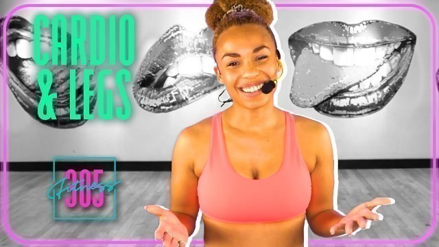 'Motivational 30 Minute Cardio & Legs Workout w/ Cierra 