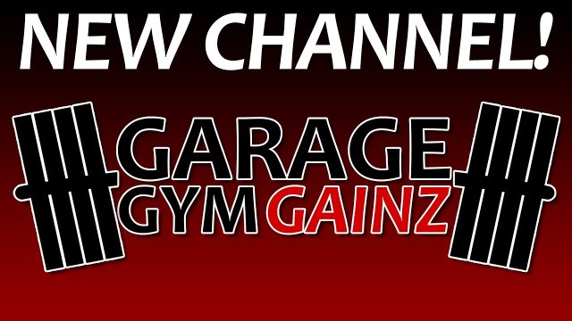 'New Channel & Podcast! | Garage Gym Gainz'