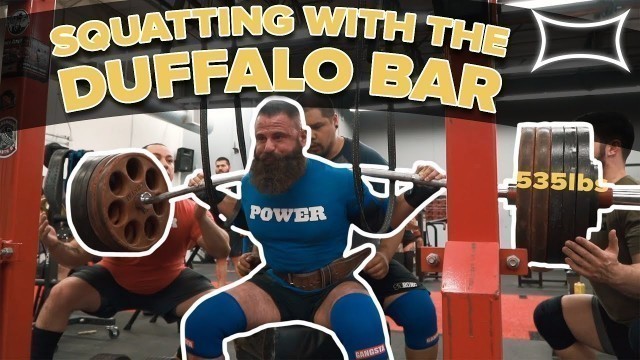 'FREE GYM | Squat Workout with the DUFFALO BAR Ft. Lil\' Smokey'