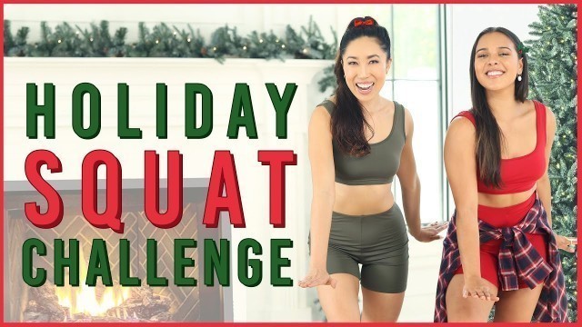 'Holiday Squat Challenge | All I Want For Christmas Is You'
