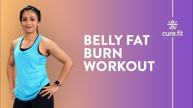 'Belly Fat Burning Workout by Cult Fit | 12 Minute No Equipment Routine | Part 1 |Cult Fit | Cure Fit'