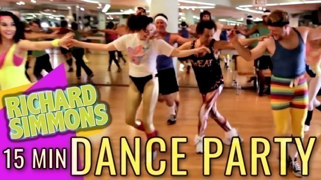 '15 Minute Dance Party Cardio Workout | Richard Simmons'