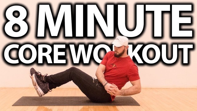 '8 Minute Core Workout for Athletes! (FOLLOW ALONG)'