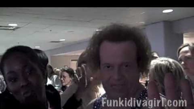 'Richard Simmons \"Flips\" At World Fitness Day 2010'