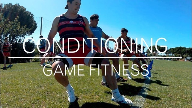 'RUGBY GAME CONDITIONING DRILL - REPLICATE MATCH FITNESS'