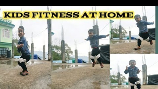 'Kids Fitness At Home In Nature Fun/Challanges #short video'
