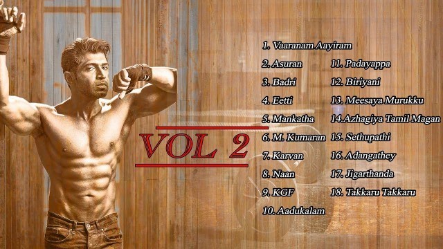 '[VOL 2] Best Tamil Workout Motivational Songs | Tamil Gym Workout Songs 2020- jukebox'