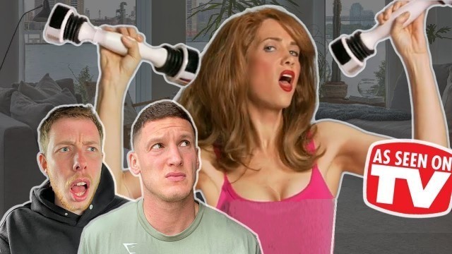 'Reacting to the WORST fitness product commercials ft. Calfreezy'
