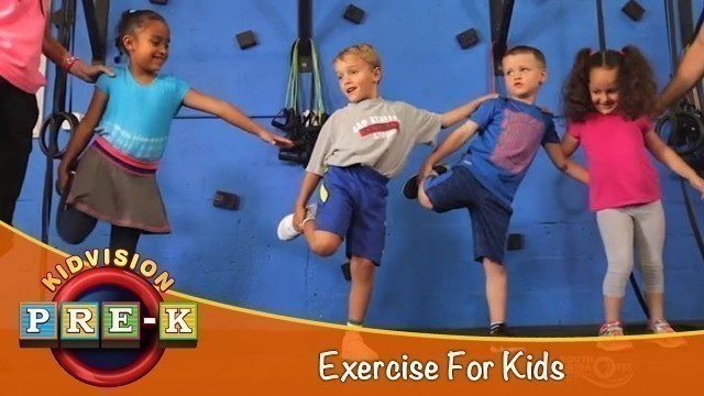 'Exercise for Kids | Club One Athletics Field Trip | KidVision Pre-K'