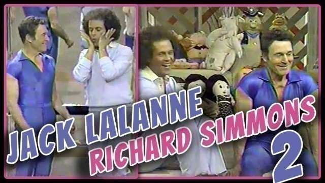 'Richard Simmons and Jack Lalanne Interview and Stretching WARM UP (80\'s Fitness) PART 2'