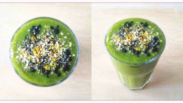 'Flat Belly Detox Smoothie (To Help You Get Fit & Burn Fat!)'