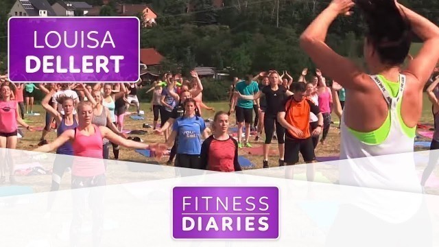 'Das Fitness-Festival wird zum Riesenerfolg  | Louisa Dellert | Folge 8 | Fitness Diaries'