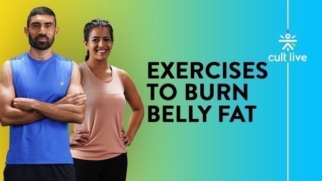 'Exercises To Lose Belly Fat | Belly Fat Workout | Belly Fat Cardio Exercise | Home Workout|Cult Live'