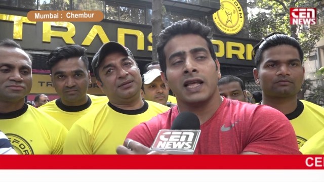 'Marathon Organised by Transform gym at chembur.'