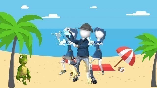 'Brain Break #3 (Beach Party), Kids Fitness Workout, Exercise, Physical Education, Daily Movement'