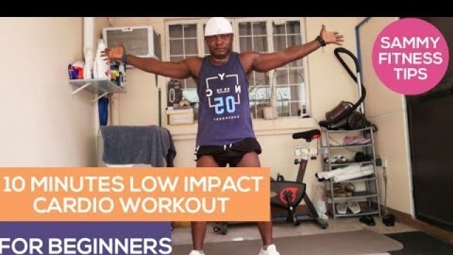 '10 MINUTES LOW IMPACT CARDIO WORKOUT AT HOME FOR BEGINNERS [NO EQUIPMENT] #lowimpactcardioworkout'