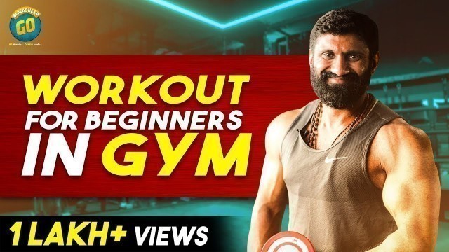 '7 Easy Exercises For Beginners in Gym | Fit Formula #3 | Blacksheep Go'