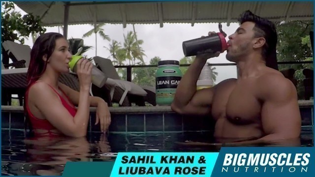 'Big Muscles Nutrition | Sahil Khan & Liubava Rose Workout Talk'