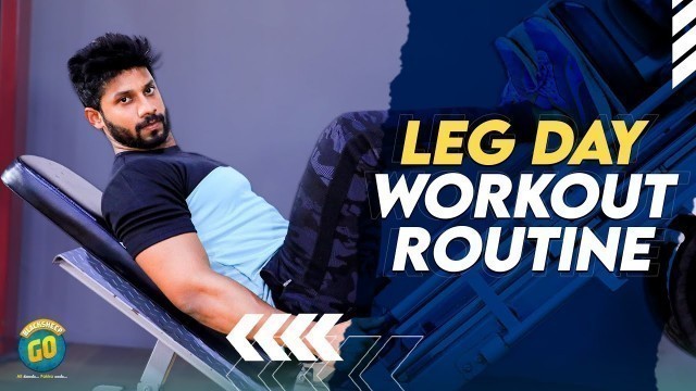 'Leg Day Workout Routine | Fit Formula #25 | Blacksheep Go'