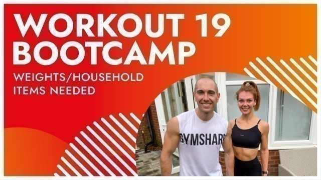 '30 Minute FULL BODY HIIT Bootcamp Workout 19 | Weights - February Fitness Challenge | BodyByJR TV'