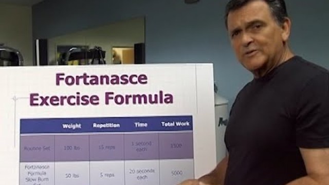 'The Fortanasce Exercise Formula - Dr. Vincent Fortanasce'