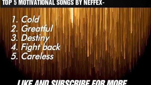'Top motivational songs| Best workout songs| English music |gym songs|  NEFFEX
