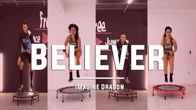 'Believer - Imagine Dragon  versão Remix de Fitness Music Gym | Coreografia Ornella Gallo | Free Jump'