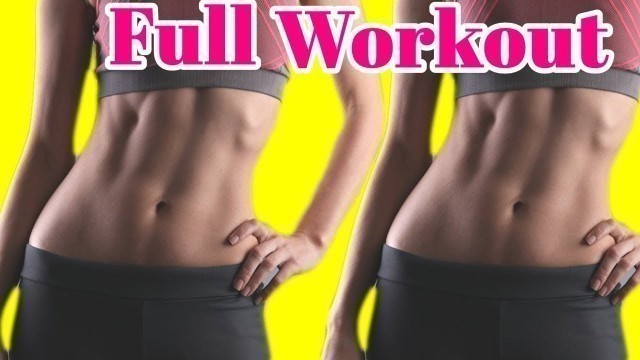 '5 SIMPLE EXERCISES FOR WEIGHT LOSS | Full Body Workout for Beginners HIIT - At Home Workout Routine'
