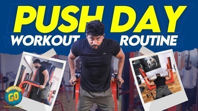 'Push Day Workout Routine | Fit Formula | Blacksheep Go'